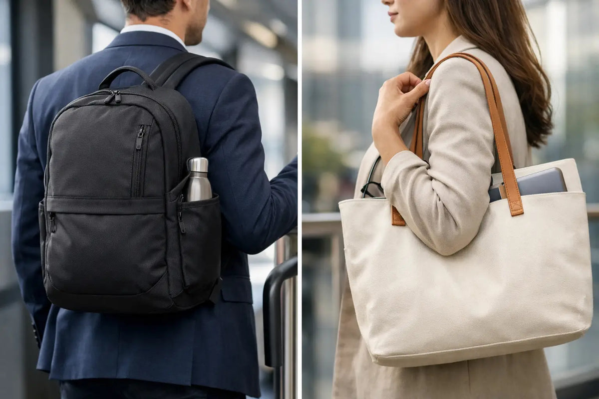 Backpack Versus Tote for Commuting at Work