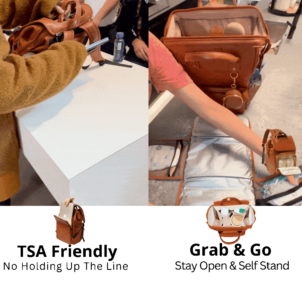 Best Trending Diaper Bag Backpack Baby Mom Gift Leather Travel Large Stylish Modern Nappy Waterproof Stroller Hospital Changing Bag