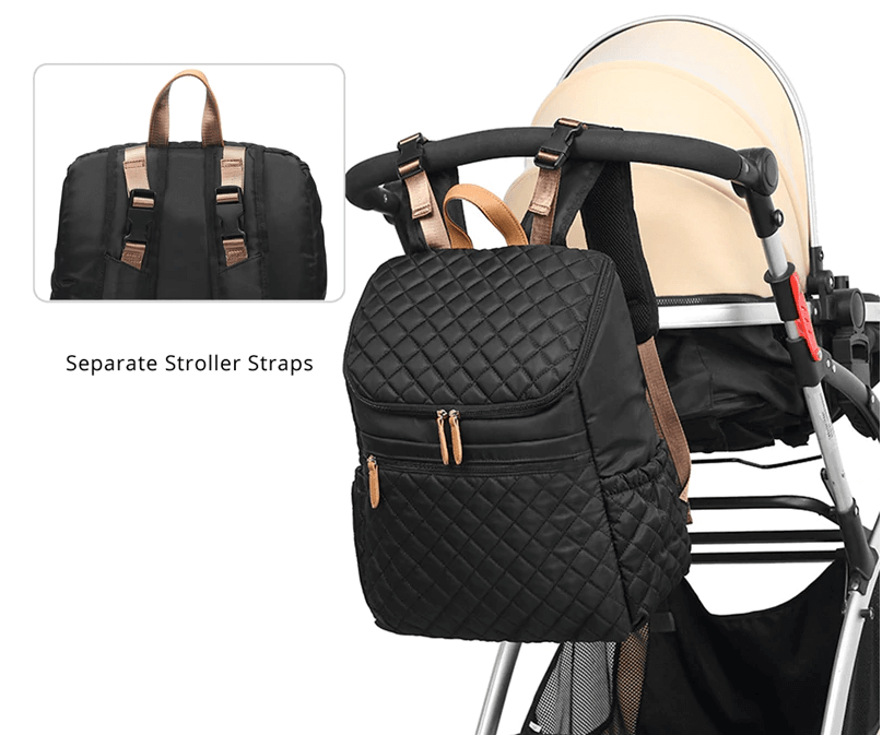 Best Trending Diaper Bag Backpack Baby Mom Gift Leather Travel Large Stylish Modern Nappy Waterproof Stroller Hospital Changing Bag