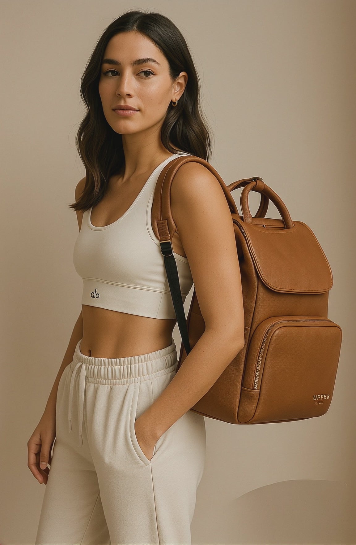 Load video: Best Trending Diaper Bag Backpack Baby Mom Gift Leather Travel Large Stylish Modern Nappy Waterproof Stroller Hospital Changing Bag