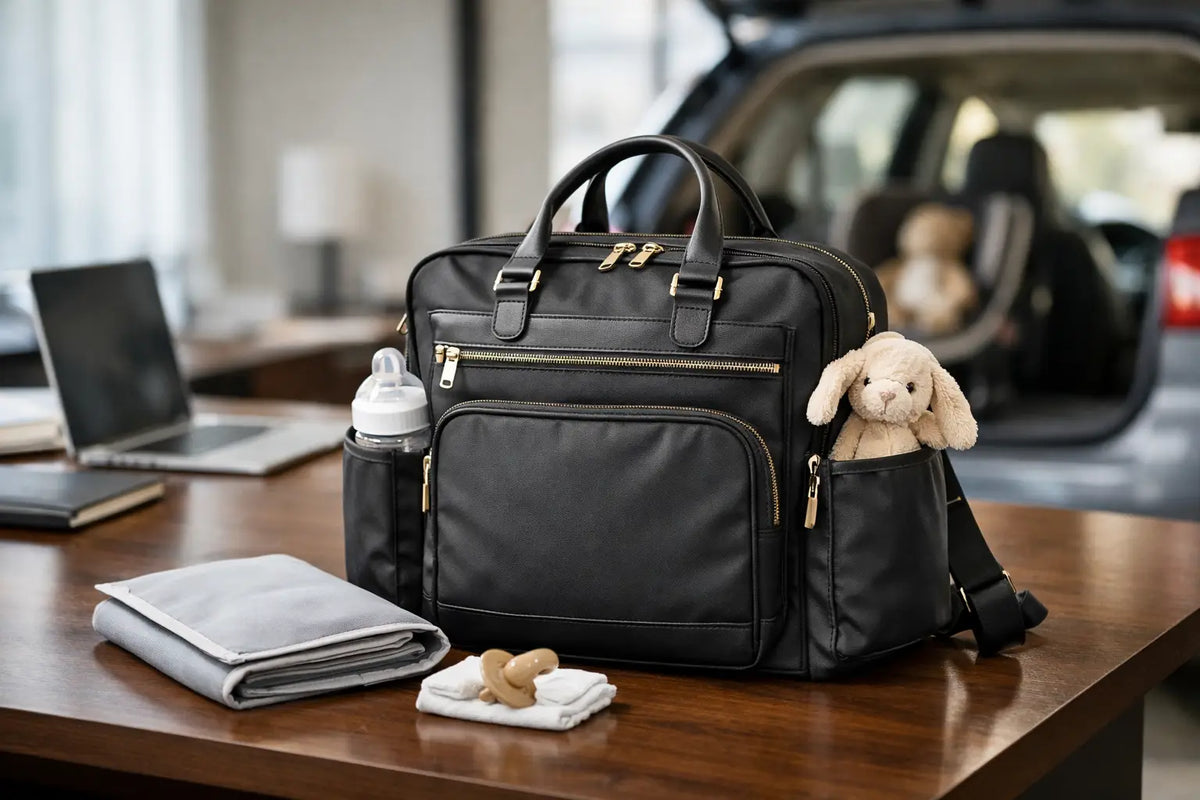 Professional Diaper Bag for Work and Pickup
