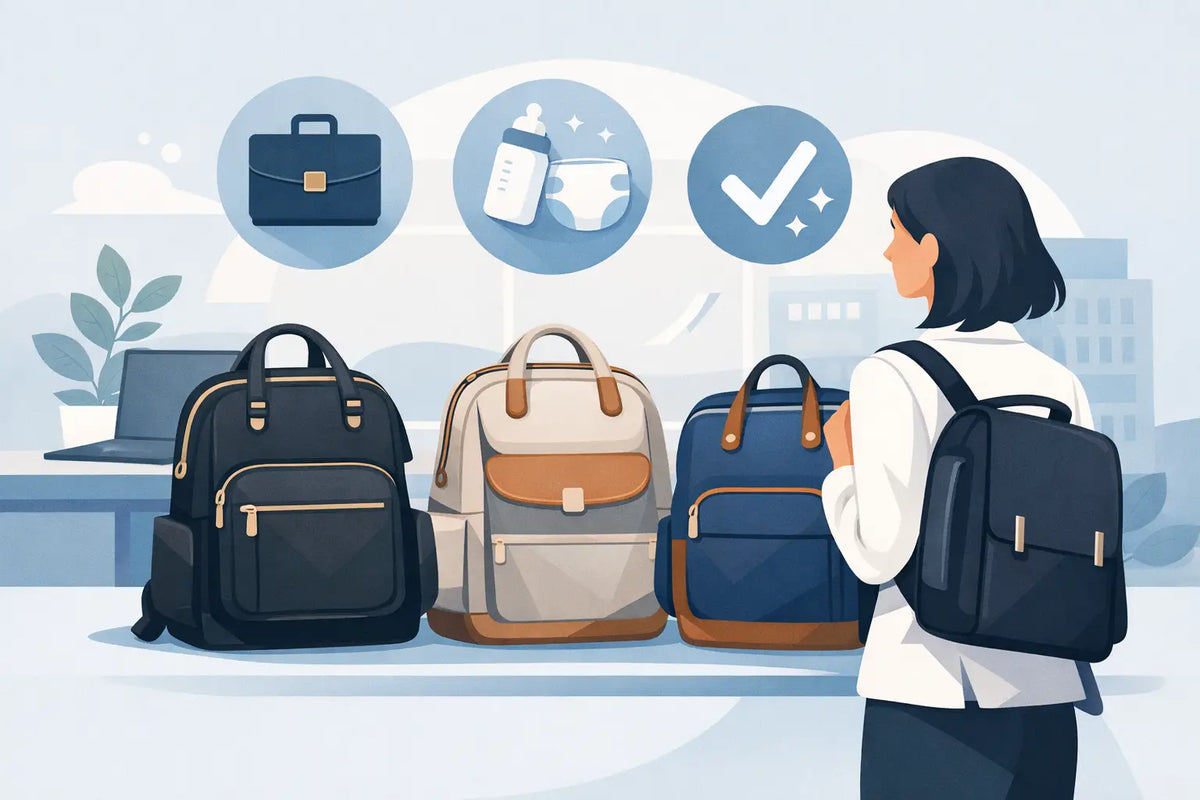 How to Choose a Diaper Bag Backpack for Work