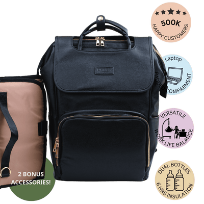 best leather diaper bag backpack UPPER Leather Diaper Bag Backpack