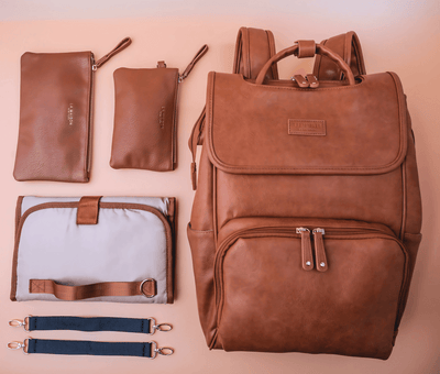 Best Trending Diaper Bag Backpack Baby Mom Gift Leather Travel Large Stylish Modern Nappy Waterproof Stroller Hospital Changing Bag