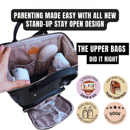 Best Trending Diaper Bag Backpack Gift for Mom, Baby, Travel.