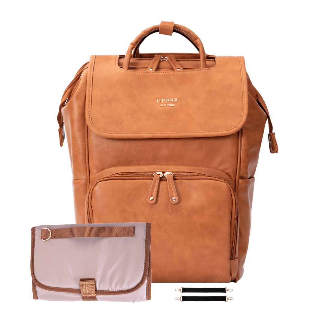 Best Trending Leather Backpack Diaper Bag for Mom Baby Gift on Sale, Travel Large Waterproof Stylish Modern Mommy Nappy Stroller Hospital Changing Bag, Spring Summer Fall Winter Christmas Holiday Sale, UPPER