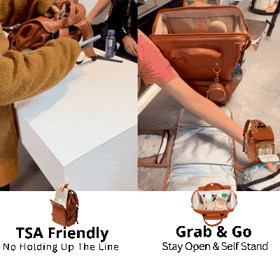 Best Trending Diaper Bag Backpack Baby Mom Gift Leather Travel Large Stylish Modern Nappy Waterproof Stroller Hospital Changing Bag