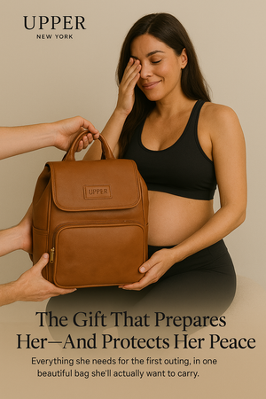 Best Diaper Bag Backpack - La Madison™ - Elegant Vegan Leather Diaper Bag Backpack