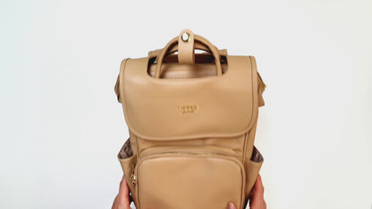 Best Trending Leather Backpack Diaper Bag for Mom Baby Gift on Sale, Travel Large Waterproof Stylish Modern Mommy Nappy Stroller Hospital Changing Bag, Spring Summer Fall Winter Christmas Holiday Sale, UPPER