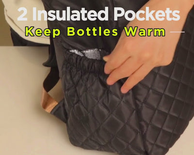 Best Trending Diaper Bag Backpack Baby Mom Gift Leather Travel Large Stylish Modern Nappy Waterproof Stroller Hospital Changing Bag