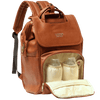 UPPER 549 - Luggage & Bags > Diaper Bags Copy La Madison - Elegant Vegan Leather Diaper Bag Backpack