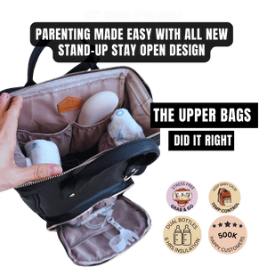 UPPER 549 - Luggage & Bags > Diaper Bags La Madison II - Work & Play Commuter Backpack Set