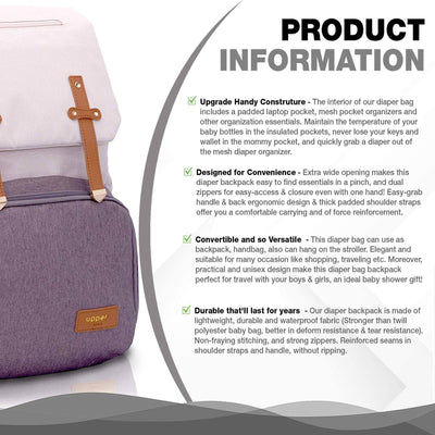 Best Trending Backpack Diaper Bag for Mom Baby Gift on Sale, Travel Large Waterproof Stylish Modern Mommy Nappy Stroller Hospital Changing Bag, Spring Summer Fall Winter Christmas Holiday Sale, UPPER