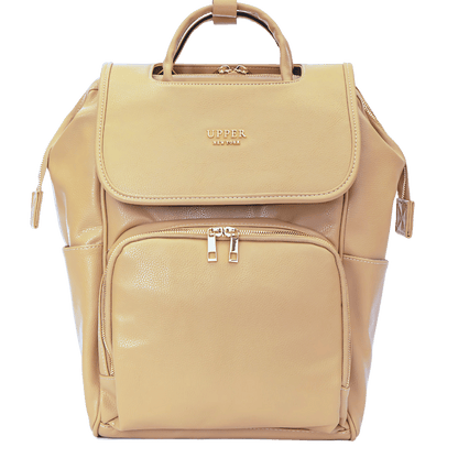 UPPER 549 - Luggage & Bags > Diaper Bags Sandy Beige- relaxing beachside La Madison™ II - Work & Play Commuter Backpack (Limited)