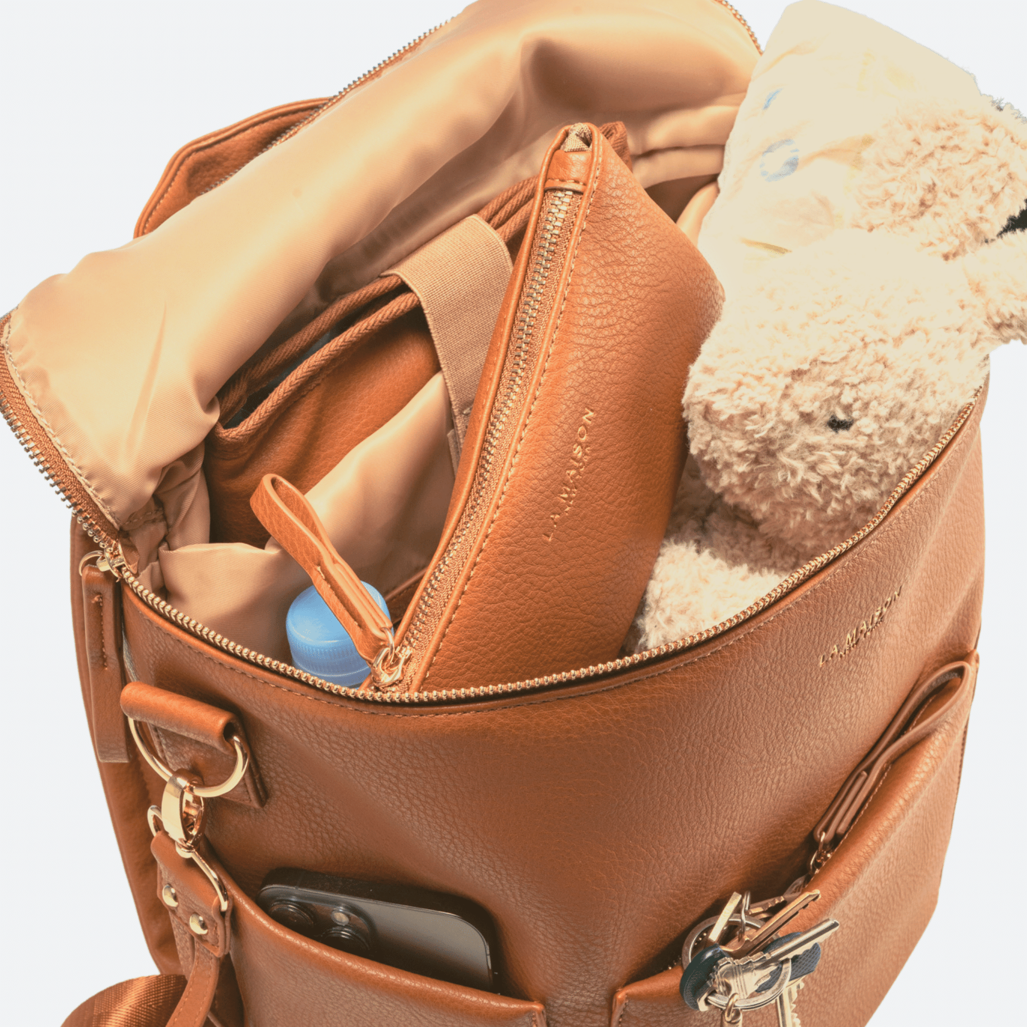 Women s Diaper Bag Backpack Best Black Harvey Vegan Leather