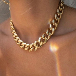 UPPER 196 - Apparel & Accessories > Jewelry > Necklaces Gold Vermeil Mason & Madison Chunky Chain Necklace