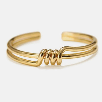 Best Trending Gold Bangle Bracelet for Birthday Wedding Gift Mom Wife Holiday