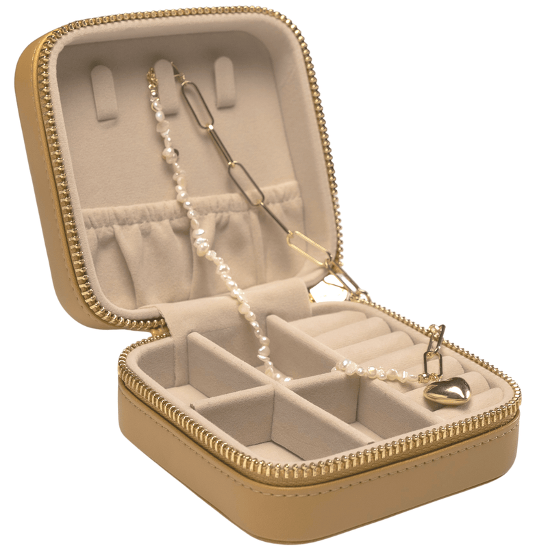 UPPER Brand Latte La Madison Jewelry Box