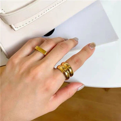 Best Trending Gold Ring for Birthday Wedding Gift Mom Wife Holiday